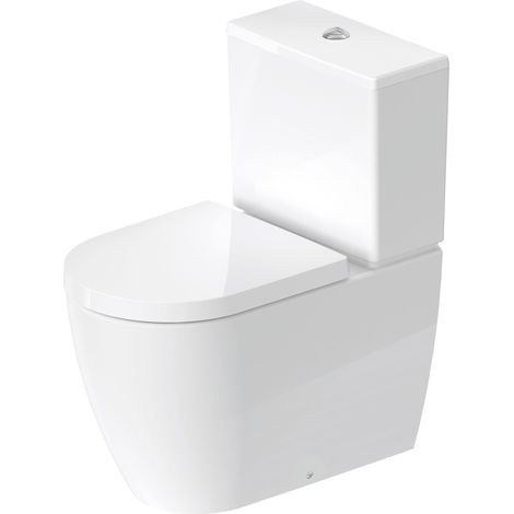 Duravit ME by Starck Stand-WC Kombination, Tiefspüler, für