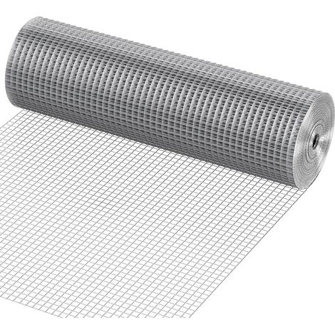 Mophorn Hardware Cloth - 1/2 Zoll 24 Zoll x 50 Fuß 19 Gauge, feuerverzinktes Drahtgeflecht