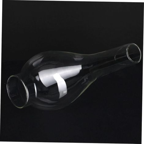 Abat-Jour Verre pour Lampe à Huile Cheminée Résistante Au Vent Transparent Protection pour Lampe à Pétrole Vintage Intérieure,Hauteur : 24.5 cm (1/5)