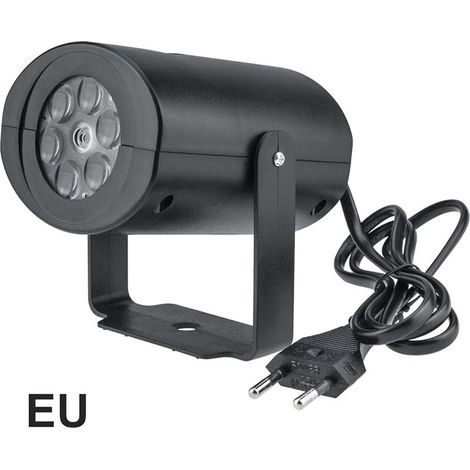 Lot de 12 projecteurs LED de flocons de neige animés pour Noël, décoration de jardin paysager de fête.