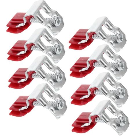 YMYNY 8 PCS Clips de Fixation d'évier Clips d'évier Encastrés Clip de Montage D' évier Clips d'évi