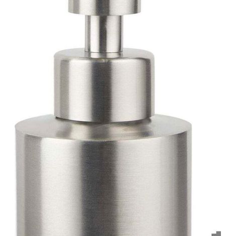 Distributeur De Savon - Acier Inoxydable Brossé - 350 Ml - Dosage Précis - Rechargeable (1/4)
