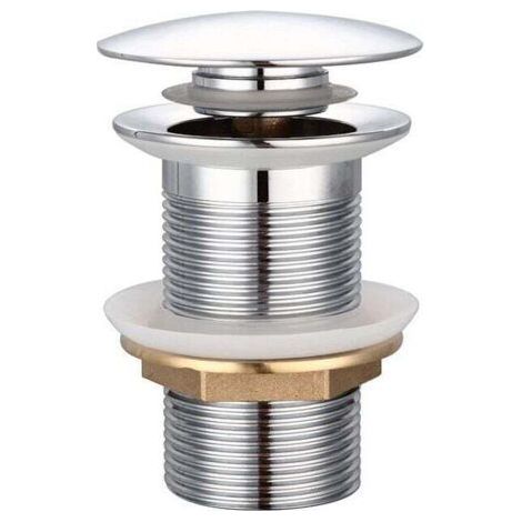 Standard sink-G 1 1 without overflow universal fid drain on automatic pop up for chrome copper sink for swimming pool without overflow (1/5)