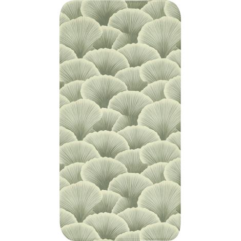 TAPPETINO DA BAGNO Ventaglio - Foglia - Verde 60x120 cm