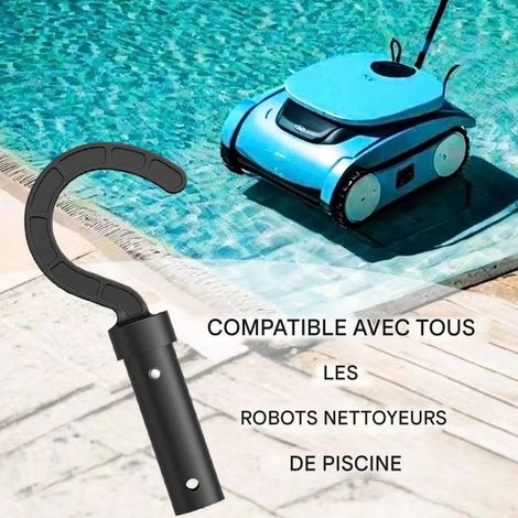 Crochet universel pour nettoyeur de piscine, polyvalent et pratique, pour un usage quotidien, matériaux de haute qualité, 1 (1/5)