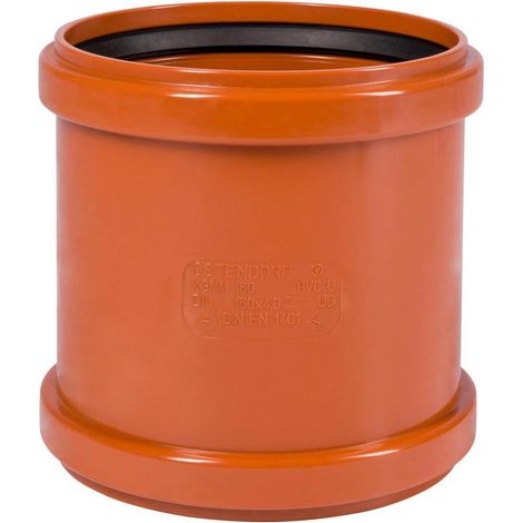 KG Muffe lang PVC 160 mm UNIVERSAL 16153160001 (1/5)