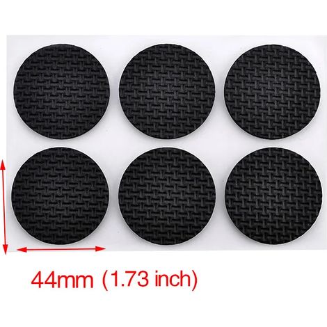 (Ensemble de 2 pièces) Patins auto-adhésifs pour pieds de meubles, antidérapants, amortissants, protection pour tables et chaises.