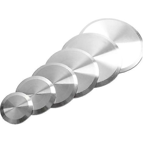 Bouchon sanitaire massif en acier inoxydable pour bride à bride Tri Clamp de 2 pouces (1/4)