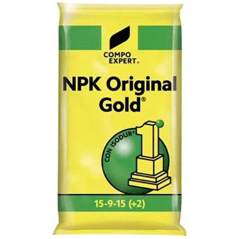 NPK 15-9-15 Original Gold (10 Kg), con azoto a lenta cessione ISODUR