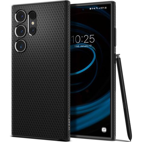 Funda Spigen Liquid Air para Samsung Galaxy S24 Ultra (Negro Mate) (1/5)