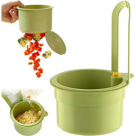 1 Panier Filtre Évier, Plastique, Bouton Pression, Suspension Robinet, Drainage Déchets, Cuisine Salle Bain (1/5)