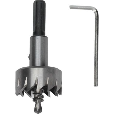Scie Cloche HSS pour Bois et Carrelage, Foret à Trou pour Marbre et Céramique, Diamètre 28.5mm (1/5)