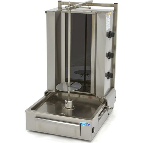 Machine à kebab - 3 brûleurs - 40kg de viande - Électrique - Maxima (1/5)