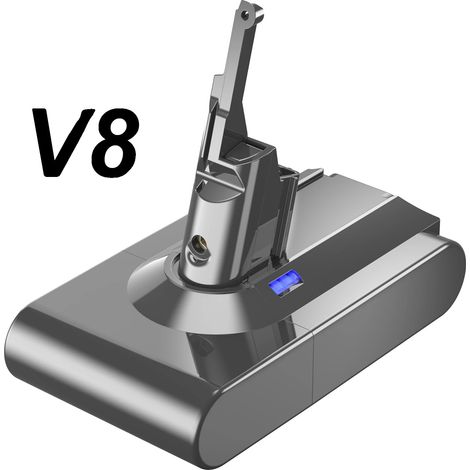 Batterie, capacité 6000mAh, compatible avec les modèles d'aspirateur V6 V7 V8 V10, 1Pc 6.0ah Batterie V8, 21.6V (1/2)