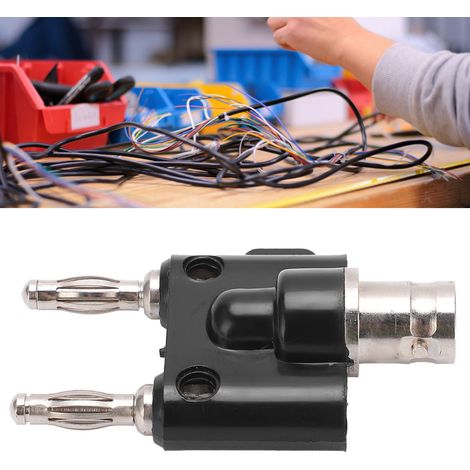 Connecteur BNC femelle U27 vers fiche banane parallèle (1/5)