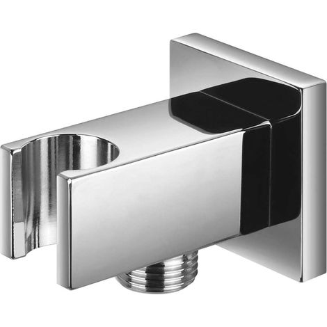 OMNIRES - Presa d'acqua a muro con supporto doccia, cromo 8876CR