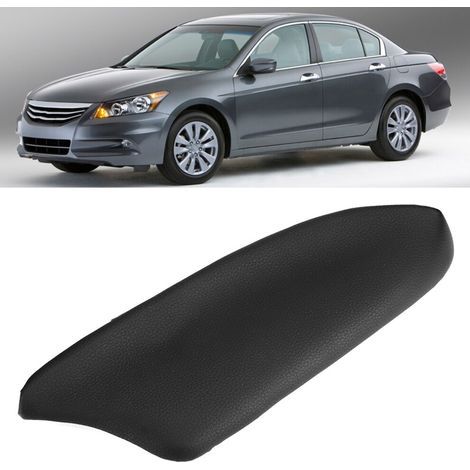 Tapis d'accoudoir noir pour passager avant, compatible avec les modèles Honda Accord 2008-2012. (1/5)