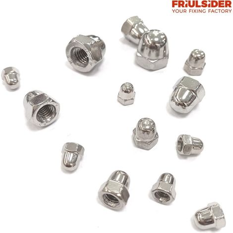 DADO CIECO INOX A2 DIN1587 DIAMETRO 5 MM