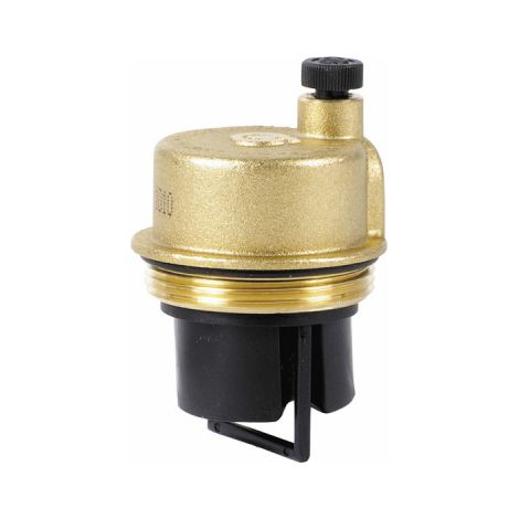 Diff – Purgeur chauffage central – Filetage plomberie 1/2" – Compatible avec Chaffoteaux – Tête purgeur dégazeur