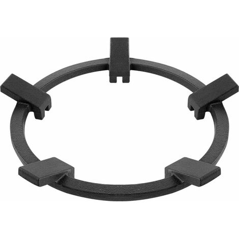 Anillo para wok de 5 puntas para cocina de gas, soporte para quemador de wok de hierro fundido, accesorios para cocina, wok de cocina, placa de gas, soporte para sartenes (1/5)