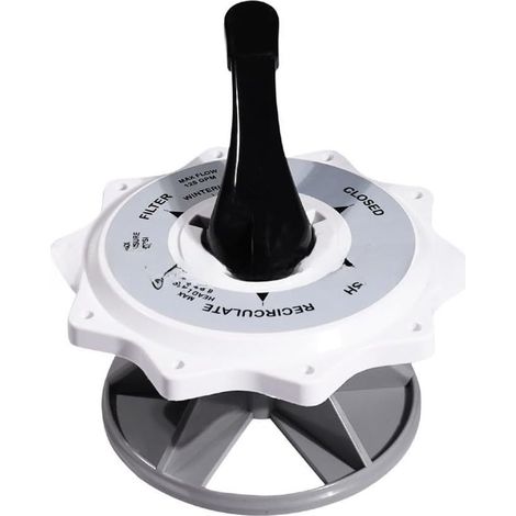 Ensemble Vanne 2" Résistant pour chlore pour Spa Ensemble Vanne ABS pour robuste, résistance pour chlore, débit fluide, compatible 2 pouces, remplacement rapide (1/5)