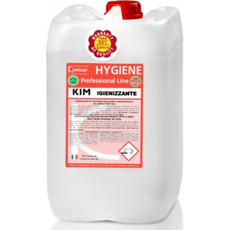 Detergente igienizzante inodore e incolore