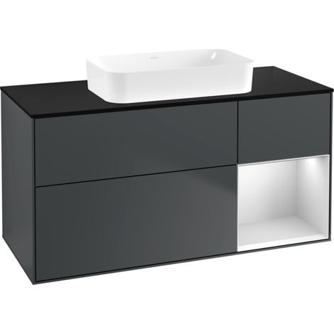 Villeroy & Boch F712MTHG Armoire sous-lavabo Finion F71 (1/2)