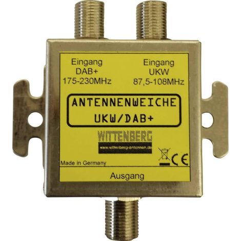 Wittenberg Separador de señal FM y DAB+ para audio de TV