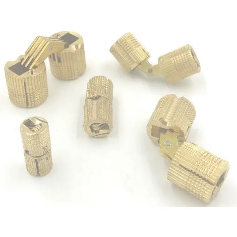 CERNIERA CASATI CILINDRICA ORO SATINATO CS450 D.14 MM. ORO SATINATO (1/2)