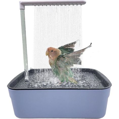 Bardusch-Fontaine bain oiseaux bac douche automatique perroquets cycle circulation grande USB (1/5)