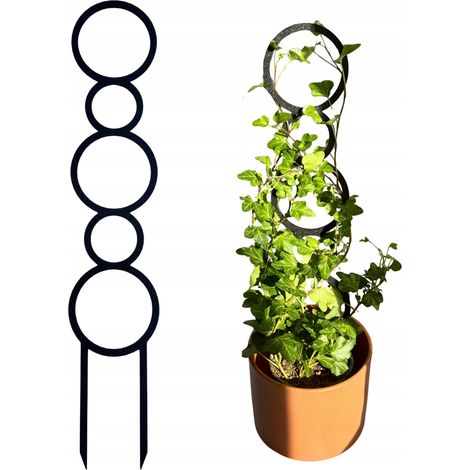 Soporte para plantas trepadoras. Soporte para flores trepadoras. Escalera para pérgola de 40 cm de largo. (1/5)