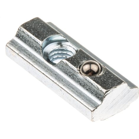 Ecrou à rainure en T RS PRO, profilé 20 mm, L. 18mm, rainure 5mm ( Prix pour Sachet de 10 ) (1/2)