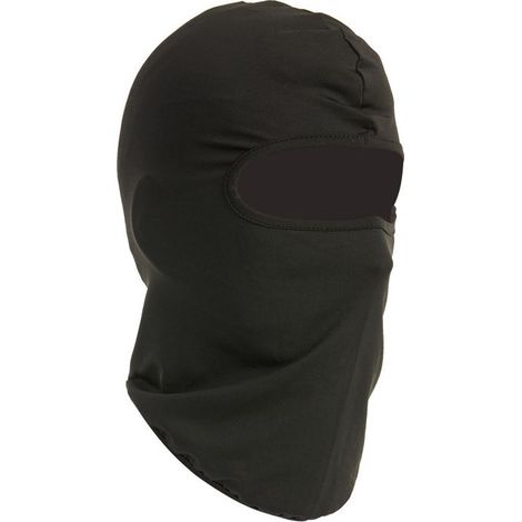 Cagoule noire masque de ski noir écharpe moto anti-UV écharpe d'été pour homme et femme