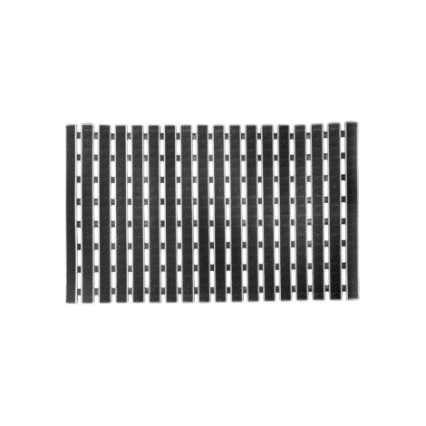 Tapis de bain 38x68cm 850g - Gris anthracite, LAUXA HOME. (1/5)