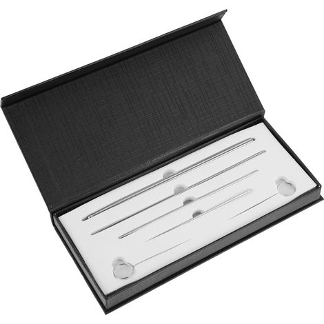 Sonde de Serpent en Acier Inoxydable 6 Pièces Détecteur de Sexe pour Reptiles Professionnel Portable Opération Simple pour Amis Possédant des Serpents (1/5)