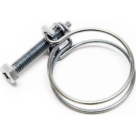Drahtschlauchschellen Schlauchschellen W1 28-32 mm 2,2 mm M6x40 Spiralschlauch
