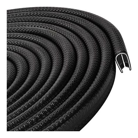 Joint Protection Bord Tole Plage de Serrage 3-4mm Voiture u pour la Plupart des Voitures Traitement de la Construction Navale Artisanat Ménage 4mm (1/5)