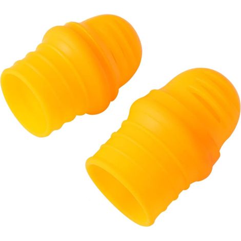 Cueilleur de Fruits Silicone 4pcs Outil Jardinage Multifonctionnel pour Légumes et Fruits avec Protection Doigt (1/4)