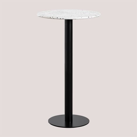 Mesa Alta de Bar Redonda en Terrazo (Ø60 cm) Dolce SKLUM             