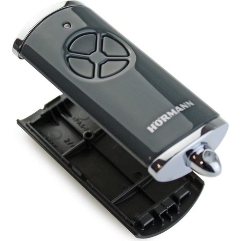 Hörmann Custodia per trasmettitore manuale HSE4BS antracite lucido 4510785 alloggiamento vuoto senza batteria senza scheda di ricambio guscio superiore e inferiore