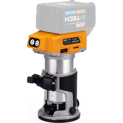 JCB 18RT-B 18V Cordless Brushless Laminate Router Trimmer Base - Bare Tool (1/5)