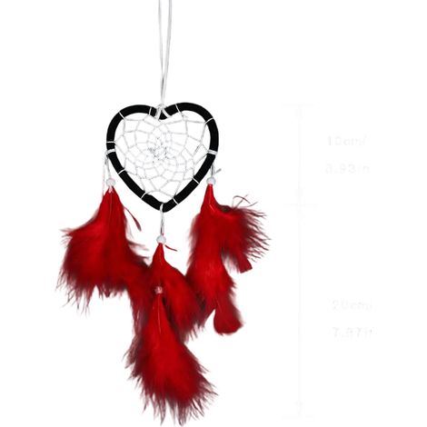 1 Attrape-rêves, design cœur ajouré, éclairage festif, décoration mariage, Noël (1/5)