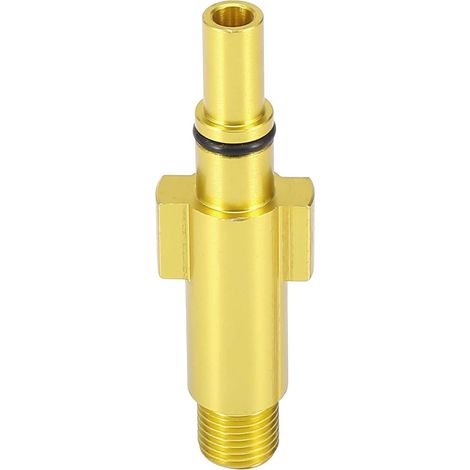 X AUTOHAUX Buse adaptateur pour nettoyeur haute pression à mousse voiture G1/4-19 (1/5)