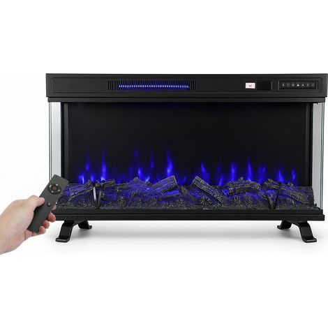 TolleTour Elektrokamin 36 Zoll, 12 Flammenfarben, App-Steuerung (1/5)