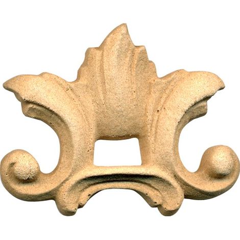 Fregio Mobili Pasta Di Legno Grezzo 70X60H Mm Decoro Restauri Decorazione Arte 034123