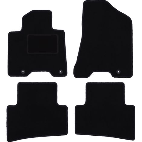 Tapis en velours noir pour : Kia Sportage IV SUV (2015-) (1/5)