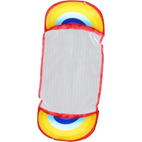 royaluxe -Lit Flottant Gonflable lit de Natation hamac Flott de Piscine Tapis Flottant Gonflable Tapis de Bain portatif Adulte Anneau de Natation Rangée Flottante Gonflable PVC (1/5)