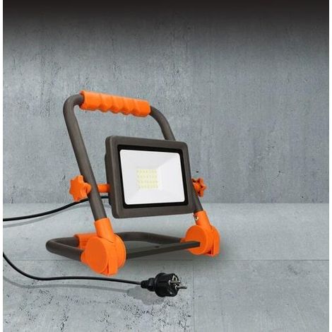 ARLUX Tragbarer LED-Fluter, 3800 Lumen, 30 W, Anthrazit/Orange ARLUX LIGHTING (1/4)