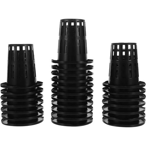 pi ces Paniers de Plantation Plastique pour Hydroponie Pots (1/5)