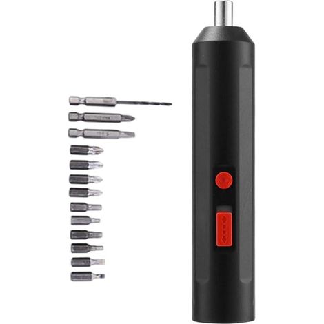 Avvitatore senza fili, piccolo kit di avvitatore senza fili, trapano avvitatore USB multifunzionale - Per assemblare giocattoli, elettronica, automobili, elettrodomestici, modellismo e (1/5)